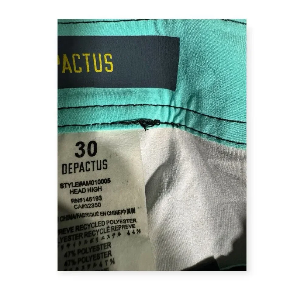 Depactus‎ Head High Board Shorts Blue Surf Stretch Beach *Choose your Size* BNWT